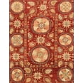 thumbnail image 1 of Ahgly Company Indoor Rectangle Abstract Orange Abstract Area Rugs, 2' x 5', 1 of 6