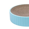 thumbnail image 3 of yotijay Round Cat Scratch Bed, Couch Bed, Replaceable Inner Core, Grinding Claw, Blue, 3 of 9