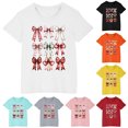 thumbnail image 2 of GERsome Unisex Kids Shirts Short Sleeve Toddler Girls Tshirts Round Neck Cute Graphic T Shirts Cotton Basic Tees Summer Tops Boys T-Shirt Sizes 3-10 Years, 1-Pack, 2 of 4