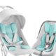 thumbnail image 1 of Asientos 3D Cojín para Cochecitos de Bebés de Recién Nacido Blandos de Entrenamiento Azul CUTICAT Cojín del asiento del cojín del cochecito, 1 of 8