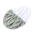 thumbnail image 4 of Microfiber Hair Towel Wrap Thermal Insulating Cap for Hair Dye Shower Bath, 4 of 5