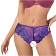 thumbnail image 6 of Clearance Clothes Under $5! TMOYZQ Womens Floral Lace Sexy Sheer Mesh Panties Soft Stretch Breathable Seamless Invisible Bikini Briefs No Show Underwear, 6 of 6