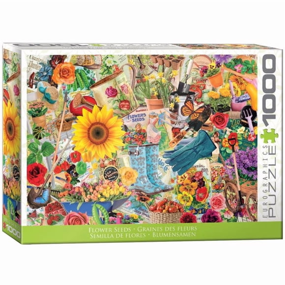 PUZZLE 13+Y FLWR SD(Pack of 1)