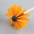thumbnail image 4 of Brosse de Cheminée en Nylon 100mm M8 Fil Ventilation Tête de Brosse pour Enlever les Poils pour Nettoyage Conduit de Sécheuse Cheminée, 4 of 9