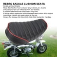 thumbnail image 3 of Asiento De Cuero De PU, Asientos Retro Con Cojín De Sillín Fáciles De Instalar Para Motocicleta, 3 of 7