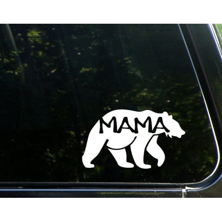 Decal Car Window Bumper Mama (Bear) - 6-1/2