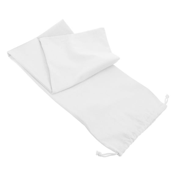 WEUVEB White Drawstring Storage Bag for Rugs, Camping Gear, Outdoor Activities, Travel, and Home Organization