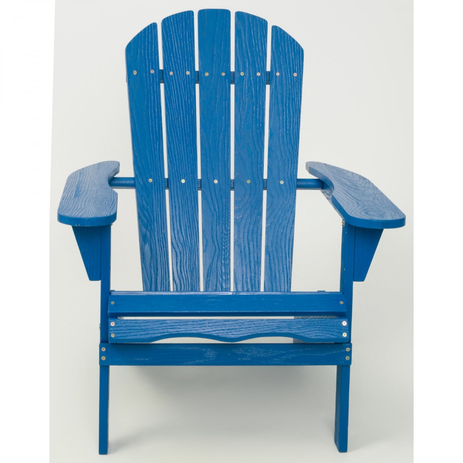 FENGFAN Folding Adirondack Chair Solid Cedar Wood Outdoor Patio Garden Furniture Set of 2