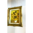 thumbnail image 4 of Vincent Van Gogh Sunflowers Mini 3.5” Framed Painting Art Fridge Magnet Impressionist, 4 of 5