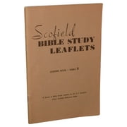 Scotfield Bible Study Leaflets Leaders Book Series D (1935) Paperback Book - (Dr. C I Scofield)