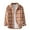 #10, variant on Pisexur Mens Plaid Shacket Jacket Fashion Flannel Plaid Shirts Casual Loose Oversized Sweatshirt Pullover Tops Lapel Button Down Formal Business Dress Shirts M-3XL