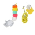 thumbnail image 2 of Hanging Cat Toy, Elastic Interactive Adjustable Buckle Self Play Hanging Cat Feather Toy  For Window, 2 of 8