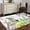 White, variant on Round Area Rug 6 Ft, Green Easter Washable Non-Slip Circle Carpet for Living Room/Bedroom, Checkered Eggs Gnomes Bunny Elegant Pastoral Low-Profile Indoor Mats Collection Rugs for Residential
