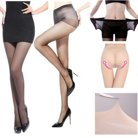 

GoFJ Women Summer Sexy Stretchy Pantyhose Super Elastic Translucent Stockings Tights