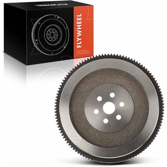 A-Premium Clutch Flywheel Compatible with Ford Fusion 2006-2009 & Mazda 6 2003-2008 & Mercury Milan 2006-2009, 2.3L, 6 Bolt Holes, 113Teeth, Manual Transmission, Replace# 2L8Z-6375-AA