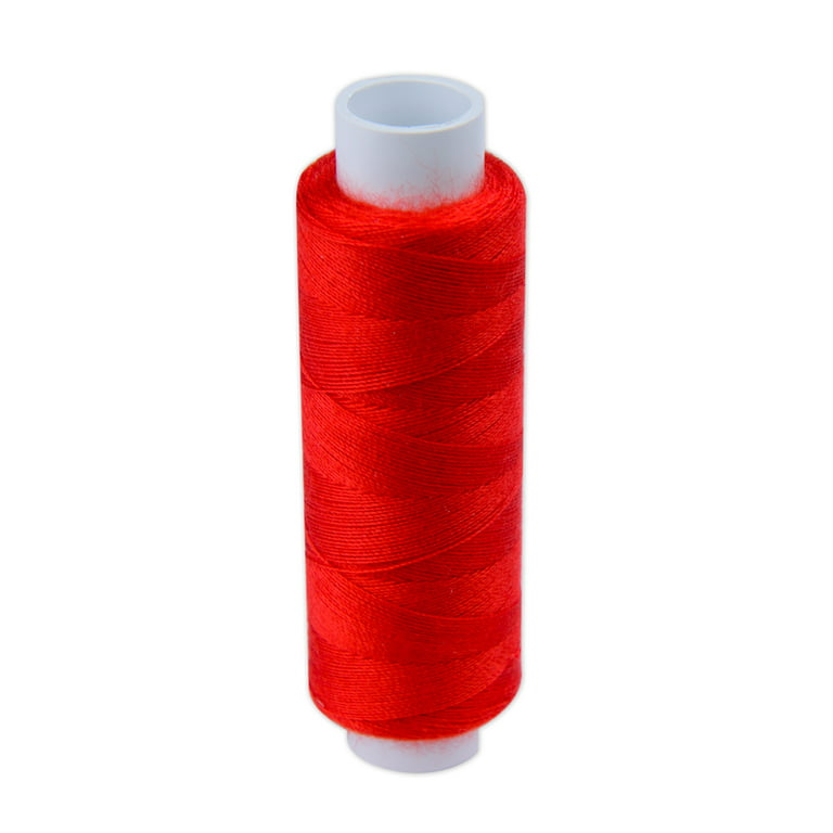 Polyester Sewing Thread, All Purpose Hand and Machine Sewing, 220yd Coil  Reel 