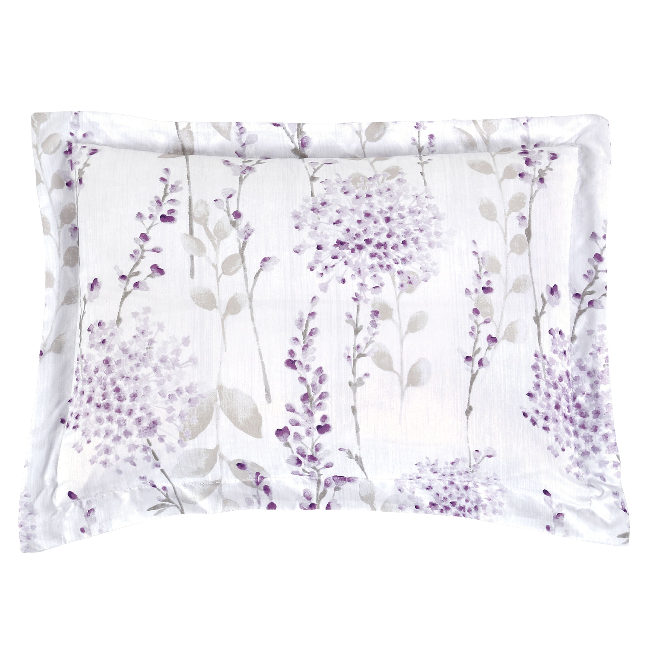 Boho Living Fresh Meadow 4-Piece Reversible Twin Comforter Set, Lilac