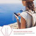 thumbnail image 4 of 2Pcs Personalized Mobile Phone Pendants Delicate Phone Hanging Straps Phone Lanyards, 4 of 8