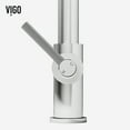 thumbnail image 3 of VIGO Utopia 14 in. H Single Handle Pull-Down Sprayer Kitchen Bar Faucet in Chrome, 3 of 15