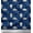 Navy Blue, variant on Soimoi Rayon Fabric Clouds,Airplane & Hot Air Balloon Holiday Print Fabric by The Yard 42 Inch Wide