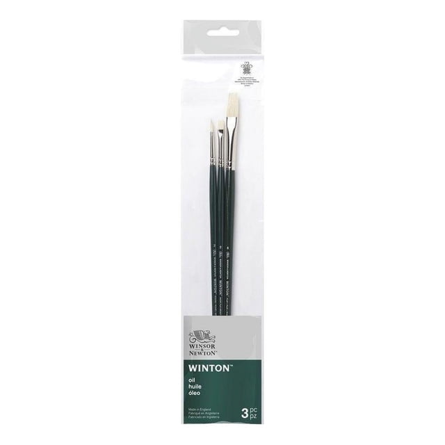 Pinceles Largos V2 Winton Oleo Winsor & Newton - Juego De 3 Piezas multicolor SIN TAMAÑO