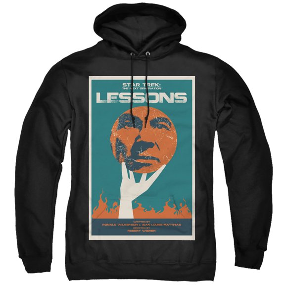 Star Trek Tng Season 6 Episode 19 Adult Pullover Hoodie Sweatshirt Black