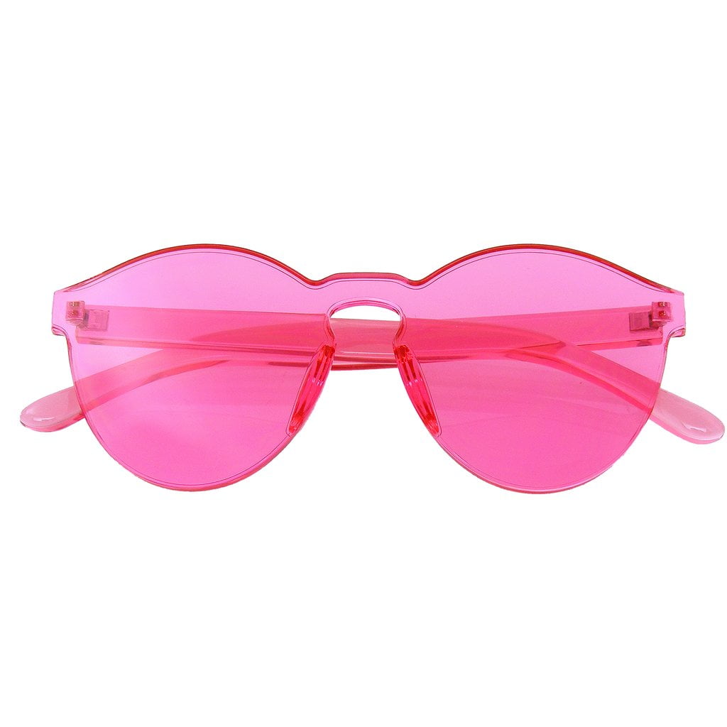 Vintage Square Cat Eye Sunglasses Women Trendy Rimless Oversize Candy Color  Frameless Eyewear Luxury Cateye Sunglasses Shades