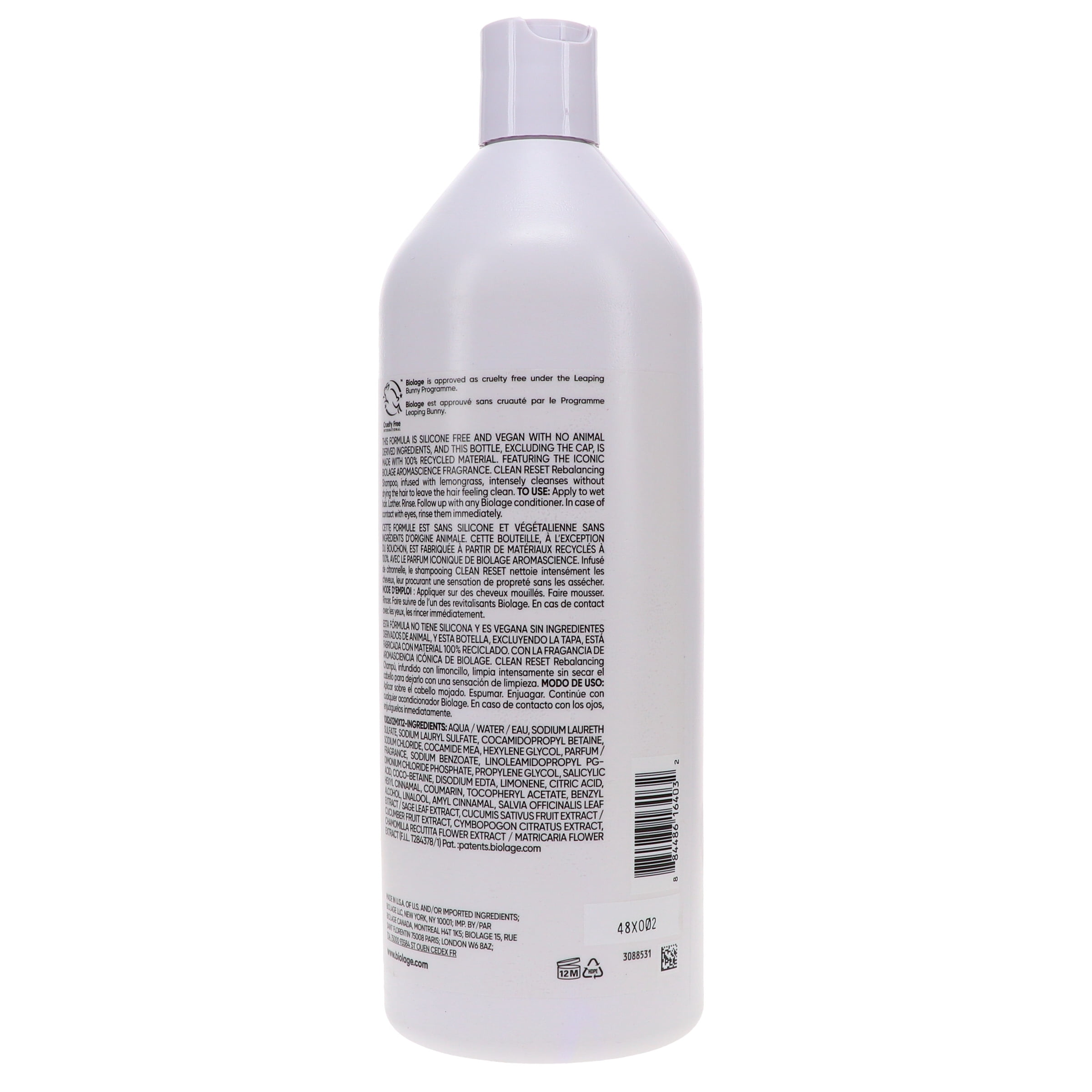 Matrix Biolage Cleanreset Normalizing Shampoo 33.8 oz