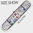 thumbnail image 3 of Yayeee Double Oven Mitt Kitchen Heat Resistant Baking 35" x7" Quilted Glove, Colorful Cartoon Graphic, 3 of 6