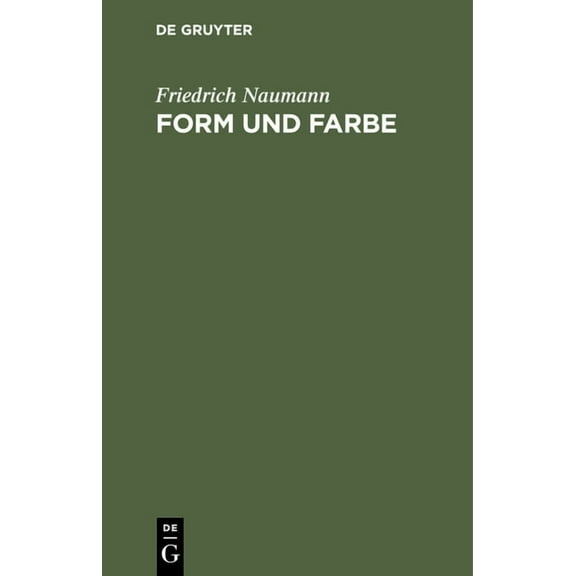 Form Und Farbe, (Hardcover)