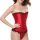thumbnail image 1 of Corsé de corte para mujer, pluma, terciopelo, lazo navideño, moldeador de cuerpo, ropa moldeadora Fridja nalpqowj25086, 1 of 6
