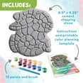 thumbnail image 3 of MindWare Paint Your Own Stepping Stone: Bunny, Easter Gift for 8 Year Olds & Up, 3 of 8
