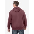 thumbnail image 3 of Kingsize Men's Big & Tall Fleece Zip-front Hoodie Jacket, 3 of 6