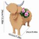 thumbnail image 3 of Cute Animal Planters and Storage for Home Office Decor Perfect Housewarming Gift Idea, 3 of 4