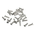thumbnail image 5 of Uxcell M1.6 x 6mm Silver Tone Phillips Screw Fastener Nickel Plated 150 Pack, 5 of 5