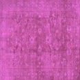 thumbnail image 1 of Ahgly Company Indoor Square Persian Purple Traditional Area Rugs, 4' Square, 1 of 4