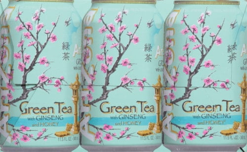 AriZona Ginseng & Honey Green Iced Tea Multipack Cans 12 pk / 11.5 fl oz - Pack of 2