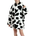 thumbnail image 5 of Douhoow Winter Sherpa Blanket Plush Fleece Sweatshirt Family Matching Hoodie Adult Kids Homewear, 5 of 6