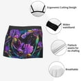 thumbnail image 3 of Hirioo Starry Night Iris Field for Men's Boxer Briefs Men Cotton Underwear Boxer Briefs Panties-Medium, 3 of 5