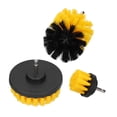 thumbnail image 2 of Drill Brush Set, Power Scrubber Cleaning Kit, 3 Different Sizes Yellow Multi-functional For Cleaning House, 2 of 8