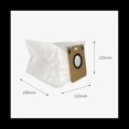 thumbnail image 2 of 25 Piezas para Bot D10 Plus Accesorios para Bolsas de Polvo Robot Aspirador Bolsa de VacíO Bolsa de Basura Piezas de Repuesto, 2 of 5