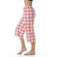 thumbnail image 2 of Just Love 100% Cotton Women Pajama Capri Pants Sleepwear (Coral, X-large), 2 of 3