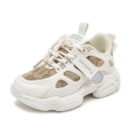 

HARGLESMAN Boys Girls Sneakers Kids Breathable Athletic Running Shoes Toddler/Little Kids