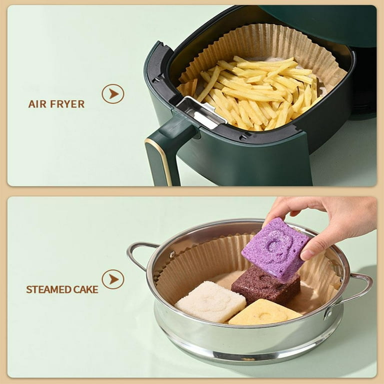 Generic Air Fryer Paper Oil Proof Non Stick Baking Paper - 100Pcs @ Best  Price Online