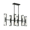 thumbnail image 4 of Winfield 12-Light Linear Chandelier in Matte Black, 4 of 5