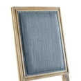 thumbnail image 6 of Christopher Knight Home Vintage Upholstered Dining Chairs, Solid Wood Frame, Denim Blue, Set of 6, 6 of 9