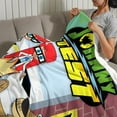 thumbnail image 5 of Blanket Soft Johnny Test Cartoon Throw Blanket Micro Fleece Fuzzy Blankets Thin Bed Couch Decor Adult Nap Bedroom Car All Season Birthday Gifts 50"X60", 5 of 7