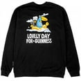 thumbnail image 3 of Guinness Seb Curi Lovely Day Back  and  Front Print Black Sweatshirt-XLarge, 3 of 9