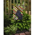 thumbnail image 2 of Carolines Treasures SS4592-FLAG-PARENT Schnauzer Candy Cane Holiday Christmas Flag  multicolor, 2 of 2