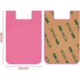 thumbnail image 2 of Cell Phone Card Wallet 4 Pcs Phone Wallet Phone Card Holder Cell Phone Case Adhesive for Stick on Adhesive Silicone Credit Card Holder Most Smartphones, 2 of 5